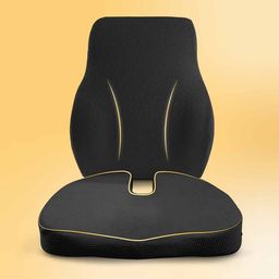 betterhood Coccyx Back Support & Seat Cushion Combo, Black for Chair-picture-25