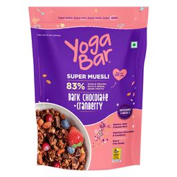 Yogabar Wholegrain Breakfast Muesli,  0.700 kg  Dark Chocolate and Cranberry -image-26