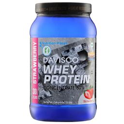 Nutrition Planet Davisco Whey Protein with Added DigeZyme,  2 lb  Strawberry -7