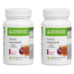 Herbalife Afresh Energy Drink Mix (Pack of 2), 0.5 kg Kashmiri Kahwa-image-29