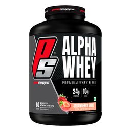 ProSupps Alpha Whey Blend,  4.4 lb  Strawberry Shake -image-4