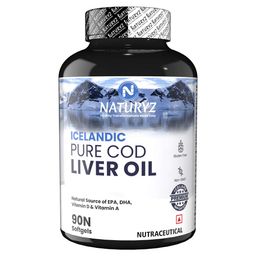 Naturyz Icelandic Pure Cod Liver Oil,  90 softgels -19