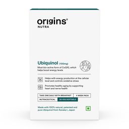 Origins Nutra Ubiquinol (100mg),  28 softgels -9