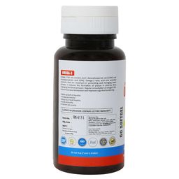 FB Nutrition Xtreme Omega 3 with CQ10, 60 softgels image 1