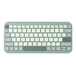 ASUS Marshmallow KW100-GTL Bluetooth 5.0 Wireless Keyboard with Up to 3 Devices Connectivity (1.6mm Travel Distance, Green Tea Latte)-4