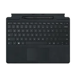 Microsoft Surface Pro Wi-Fi Detachable Keyboard for Windows with Touchpad (Magnetic Interface, Black) image 4