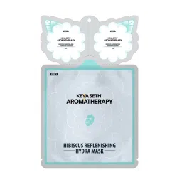 keya seth aromatherapy Keya Seth Aromatherapy, Hibiscus Replenishing Hydra 3-in-1 Facial Sheet Mask (Pack Of 6)-picture-13