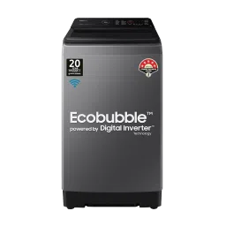 SAMSUNG 9 Kg 5 Star Inverter Fully Automatic Top Load Washing Machine (WA90BG4542BDTL, Diamond Drum, Dark Grey)-picture-2