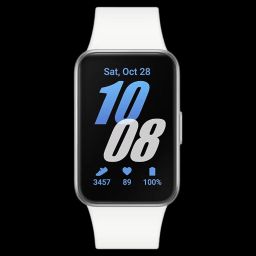 SAMSUNG Galaxy Fit3 Smartwatch with 100 Plus Watch Faces (40.9mm AMOLED Display, IP68 Water Resistant, Silver Strap)-picture-43