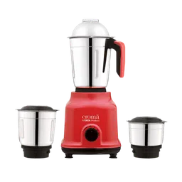 Croma 500 Watt 3 Jars Mixer Grinder (19000 RPM, Shock Proof Body, Red)-image-80