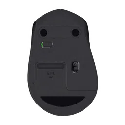 logitech M331 Plus Wireless Optical Mouse with Silent Click Buttons (1000 DPI, Plug & Play, Black) image 5