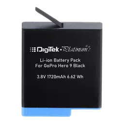 DigiTek DBG-9 1720 mAh Li-ion Rechargeable Battery for Hero9-17