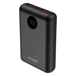 Croma 20000 mAh 22.5W Fast Charging Power Bank (1 Type C Port, 2 Type A Port, Multi Layer Protection, Black)-picture-43