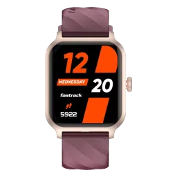 fastrack Rave FX2 Smartwatch with Bluetooth Calling (46.4mm UltraVU HD Display, Wine Red Strap)-picture-9