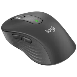 logitech Signature M650 Wireless Optical Performance Mouse with Customizable Buttons (4000 DPI Adjustable, Multi Device Connectivity, Graphite) image 4