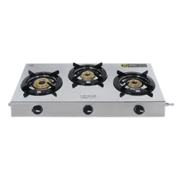 Croma AG279201 3 Burner Manual Gas Stove (Stainless Steel, Silver)-image-72