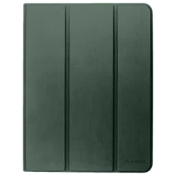 Stuffcool Flex Faux Leather Flip Cover for Apple iPad 10.2 Inch (9th Gen) (Built-in Pencil Holder, Mint Green)-11