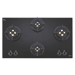 Elica FLEXI DFS FB MFC 4B 91 Glass Top 4 Burner Automatic Electric Hob (Multi Flame Control, Black)-picture-15