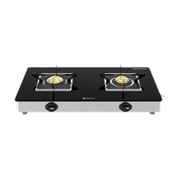 BAJAJ 2BRGS7 Glass Top 2 Burner Manual Gas Stove (Integrated SS Drip Tray, Black)-image-91