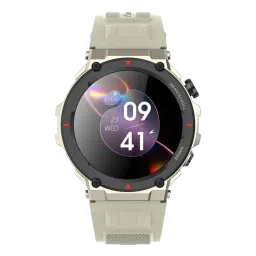 fastrack Xtreme Pro Smartwatch with Bluetooth Calling (36.3mm AMOLED Display, IP68 Water Resistant, Beige Strap)-picture-35