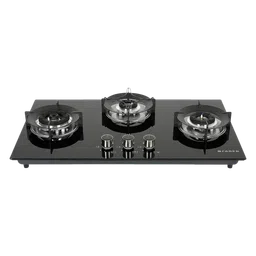 FABER Superia HT763 BR AI Toughened Glass Top 3 Burner Automatic Gas Hob (Fully Concealed Drip Tray, Black)-image-63