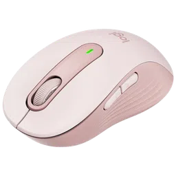 logitech Signature M650 Wireless Optical Performance Mouse with Customizable Buttons (4000 DPI Adjustable, Multi Device Connectivity, Rose) image 5
