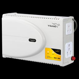 V-Guard 6 Amps Voltage Stabilizer For Up to 203cm (80") TV / SetTop Box / Home Theatre / Gaming Console / Photostat Machine (140 - 295 V, Built-In Thermal Overload Protection, Digi 200, White)-13