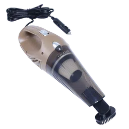 Croma 106W Car Vacuum Cleaner with Bagless Dust Tank (Strong Suction, Brown)-image-90