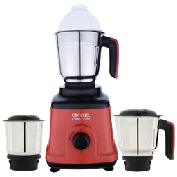 Croma 750 Watt 3 Jars Mixer Grinder (20000 RPM, Overload Protection, Red & Black)-image-26