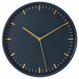 ikea skärig Wall clock, blue, 26 cm-picture-19
