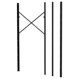 ikea bror Post, black, 190 cm-picture-2