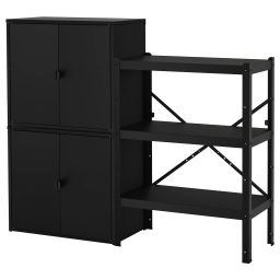 ikea bror 2 sections/shelves/cabinet, 161x40x133 cm-picture-20