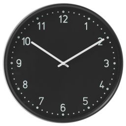 ikea bondis Wall clock, black, 38 cm-picture-25