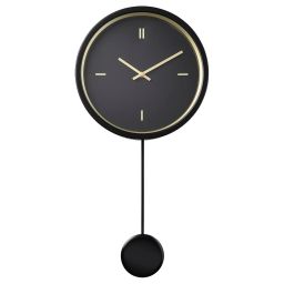 ikea stursk Wall clock, black, 26 cm-picture-23