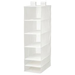 ikea skubb Storage with 6 compartments, white, 35x45x125 cm-picture-22