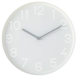 ikea tromma Wall clock, white, 25 cm-picture-22
