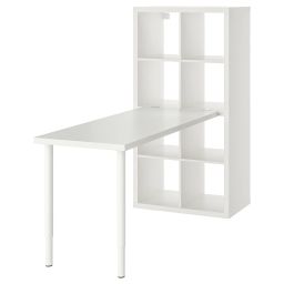 ikea kallax / lagkapten Desk combination, white, 77x159x147 cm-picture-40