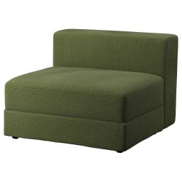 ikea jättebo 1,5-seat module with storage, Samsala dark yellow-green-picture-41