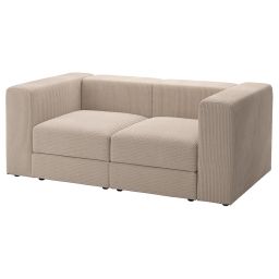 ikea jättebo 2-seat modular sofa, Samsala grey-beige-picture-14