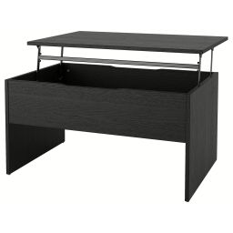 ikea östavall Adjustable coffee table, black, 90 cm-picture-46