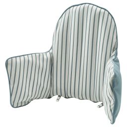 ikea antilop Supporting cushion and cover, blue/white striped-picture-26