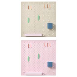 ikea skådis Pegboard combination, multicolour, 56x56 cm-picture-34
