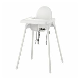 ikea antilop Highchair with tray, white/white-picture-23