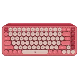 logitech POP Keys Bluetooth 5.1 Wireless Keyboard with Multi Device Connectivity (50 Million Keystrokes, Heartbreaker)-27