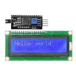 16x2 LCD (Blue) with I2C Interface-68