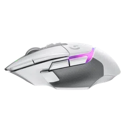 logitech G502 X Plus Rechargeable Wireless Optical Gaming Mouse (25600 DPI(Adjustable), Dual-Mode Scroll Wheel, White) image 5