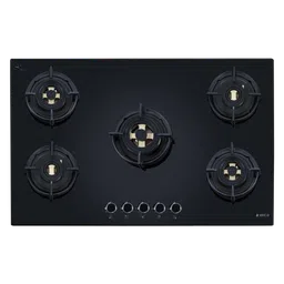 Elica DFS FB MFC 5B 90 FFD 5 Burner Automatic Electric Hob (Cast Iron Pan Support, Black)-picture-10