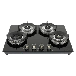 FABER Superia HT654 BR AI Toughened Glass Top 4 Burner Automatic Hob (Black Enameled Pan Support, Black)-image-70