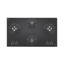 Elica FLEXI DFS FB MFC 4B 91 DX Toughened Glass Top 4 Burner Automatic Hob (Multi Flame Control, Black)-picture-14
