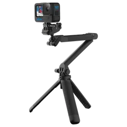 go pro GoPro 3-Way 2.0 49.53cm Adjustable Tripod for Action Camera (360 Degree Rotatable, Black) image 5